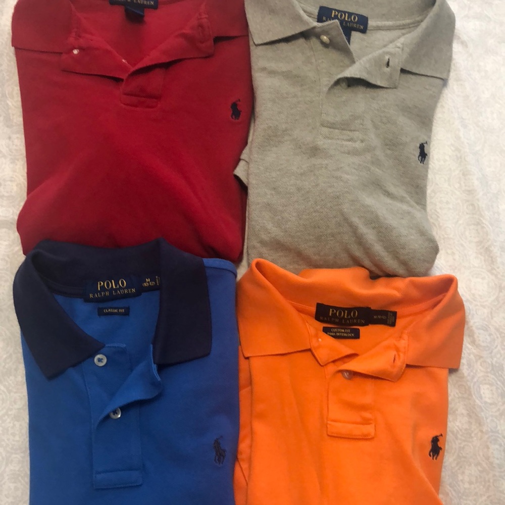 Ralph Lauren polo shirts Medium 10-12